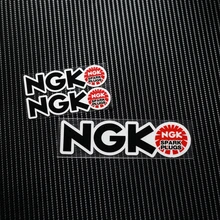 NO.TP039 MOTO GP SBK NGK Reflective Car Sticker Decals Motorcycle Racing Stickers Motorbike stickers Helmet Windshield ATV