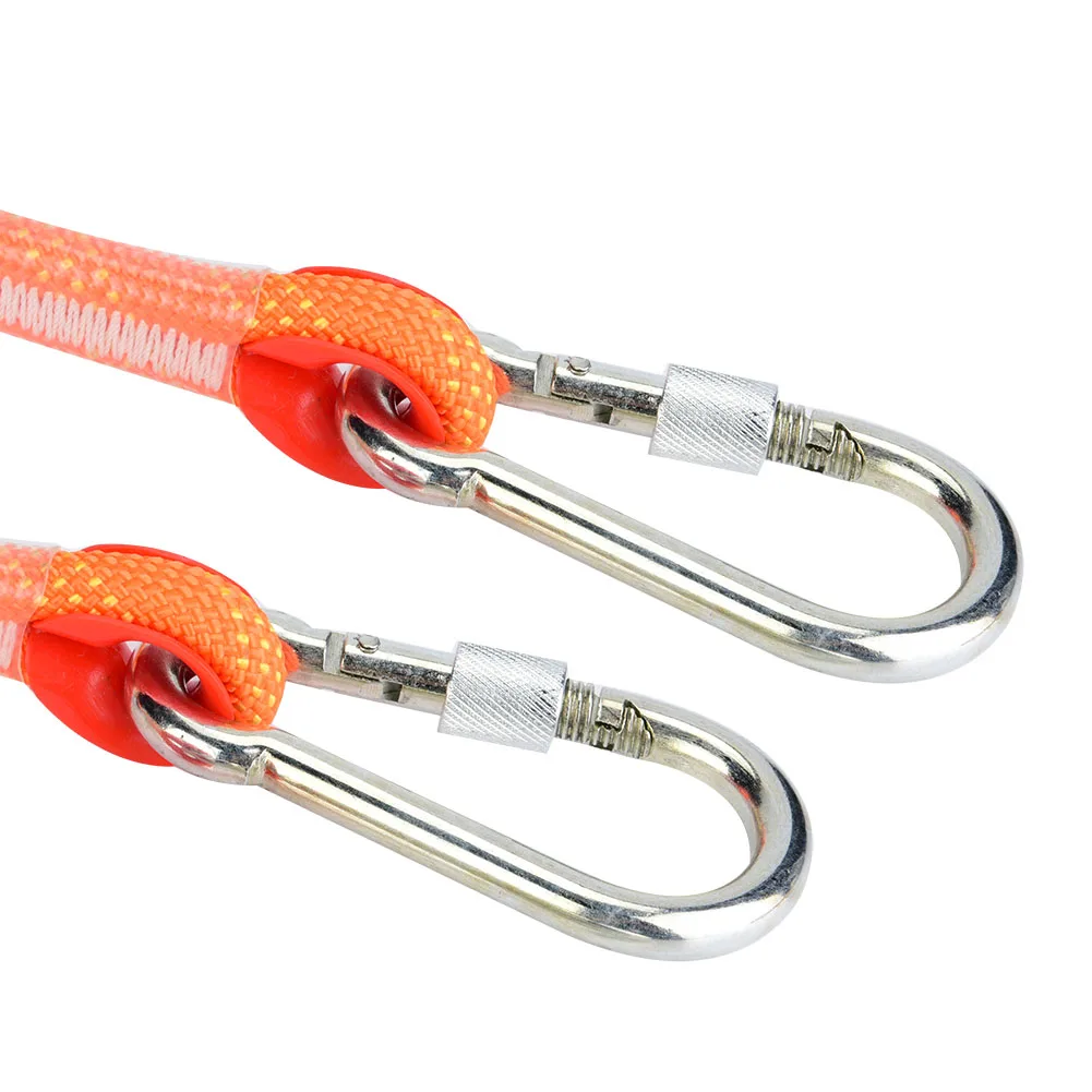 Corda de Escalada Cordão de Rock ao ar Livre de Alta Cabo de Segurança 12mm de Diâmetro Paracord Resistência Camping Caminhadas Escalada Acessório 15m 36 de Alta Resistência Cabo de Segurança Camping Caminhadas Escalada Acessório