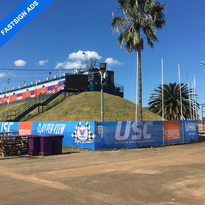 

FASTSIGN Sporting Scrim Mesh Fence Banners with Custom Printing