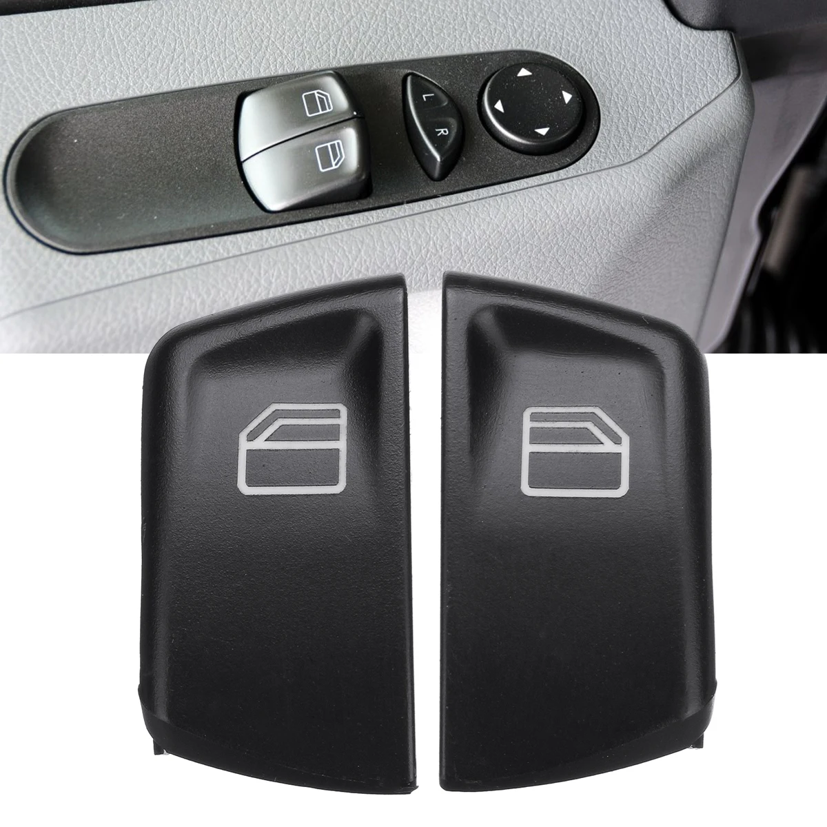 

Window Console Control Power Switch Push Buttons L+R Mercedes For Vito W639 Series 2003-2015 for Sprinter MK2 W906 2005-2015