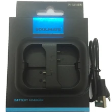 EN-EL15 ENEL15 Digital Camera Charger/Two seat ENEL15 lithium batteries pack charger For Nikon D600 D610 D800 D800E D810 D7000