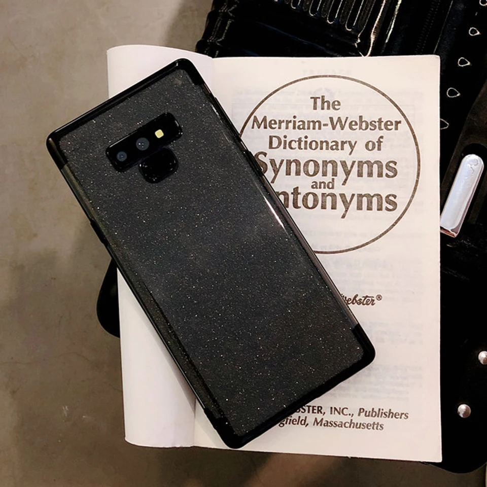 

Glitter Silicone TPU Case For Samsung Note 9 Cover Bling Soft Cases Cover For S10 S10E S9 S8 Plus M10 M20 M30 A10 A30 A50 A70