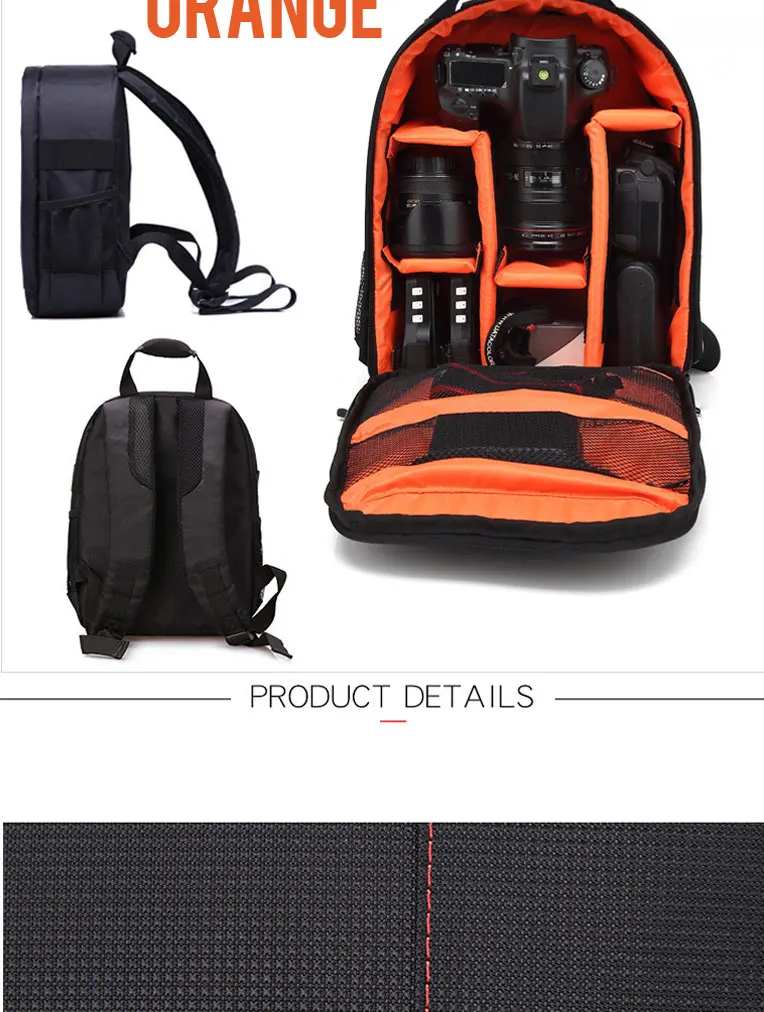 Сумка для камеры, рюкзак для фото sony, Nikon, Canon, сумка для фото, рюкзак для камеры, маленькая, видео, цифровая, Dslr, водонепроницаемая сумка, дышащая