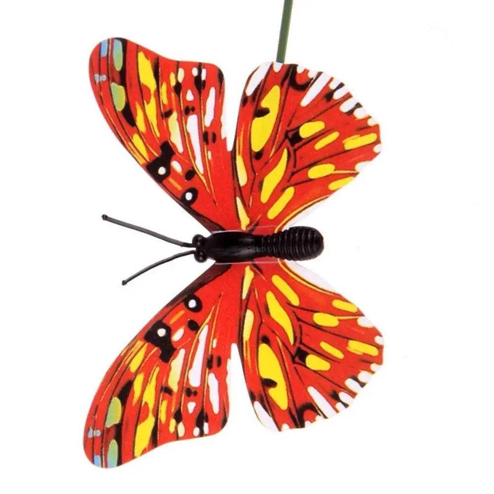 20 штук Творческий Дизайн 3D моделирование сад бабочек украшения аксессуары Home Красочный цветочный горшок украшения бабочка декор
