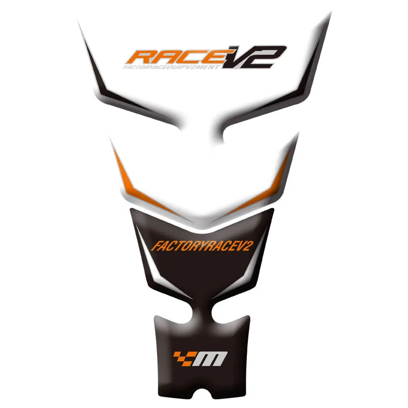 Мотоцикл 3D топливный бак защитные наклейки для KTM 1190 RC8R RC8 2008- бак наклейки - Цвет: 2