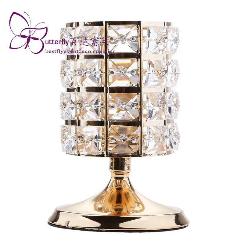 Crystal Votive Tealight Candle Holders -6