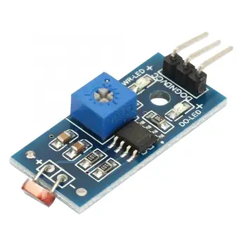 

Photosensitive Sensor Module 5pcs Digital Light Intensity Detection Photosensitive Sensor Module Arduino Smart Car Robot