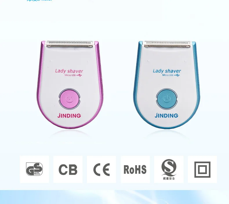 USB Rechargeable Women Shaver Razor Hair Remover Female Shaving Machine Mini Epilator for Lady\'s Armpit Bikini Legs Body 2.jpg