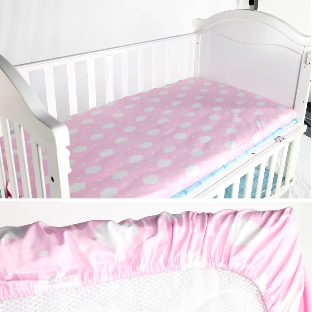 AINAAN-100-Cotton-Crib-Fitted-