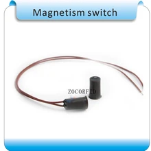 Free shipping 10pcs circular Door Window Contacts Security Magnetic Reed Spring Switch Alarm Normal close Style Screws