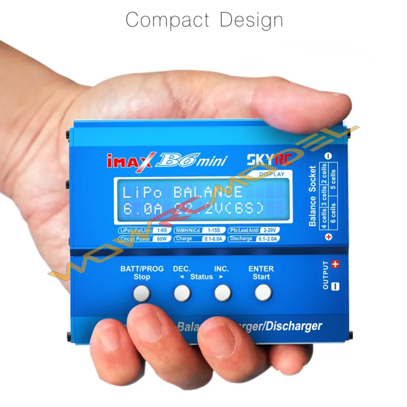 

B6mini 100% Genuine SKYRC iMAX B6 Mini Professional Balance Charger Discharger SK-100084-01 with Anti-counterfeit Code