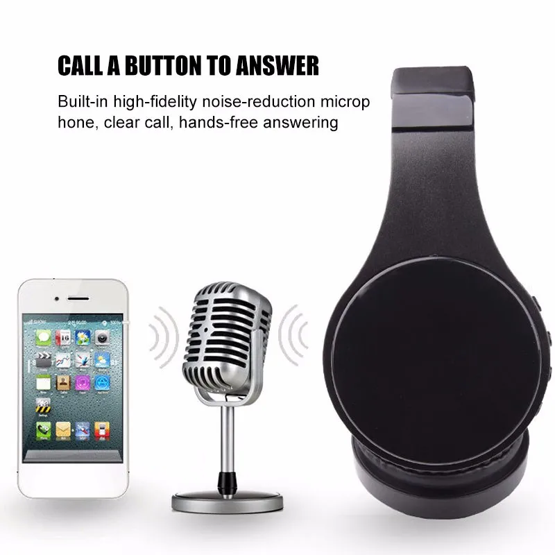 

YEINDBOO Original Bluetooth Headphones With Microphone Wireless Headset Bluetooth For Iphone Samsung Xiaomi Earphones