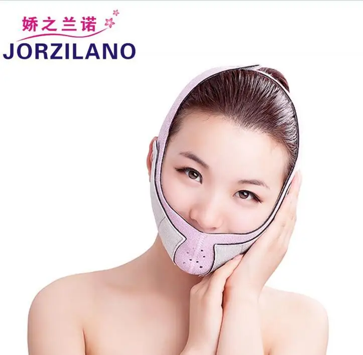 Корректирующий бандаж JORZILANO для ухода за лицом ночная и дневная маска с помощью