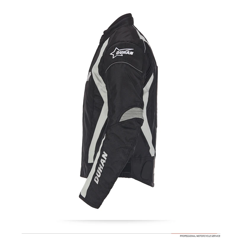 DUHAN мотоциклетная куртка гоночная Мото куртка одежда с пятью защитными дышащими водонепроницаемыми и ветрозащитными ламинированная ткань