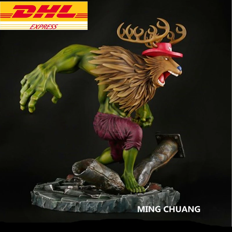

Avengers Infinity War Superhero Statue Hulk Tony Tony Chopper Bust GK Action Figure Collectible Model Toy BOX D624
