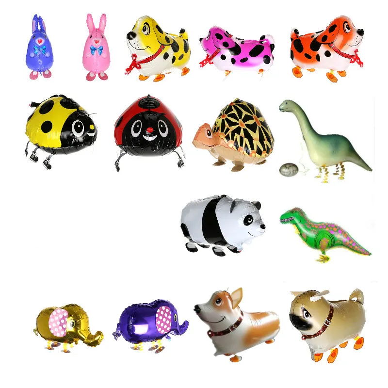 

Cute Animals Walking Balloons Inflatable Air Balloon Elephant Dinosaur Balloons for Birthday Party Supplies Kids Classic Toy