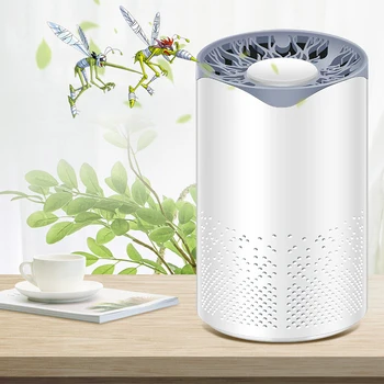 

No Noise Safe Not Heat Light USB Mosquito Killer Lamp Safe Energy Power Saving Efficient Photocatalytic Anti Mosquito Light