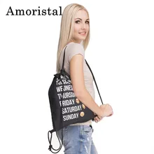 Drawstring Bag Fashion Women Emoji Backpack 3D Printing Beach Fitness Sport Travel Softback Mens Backpacks Unisex