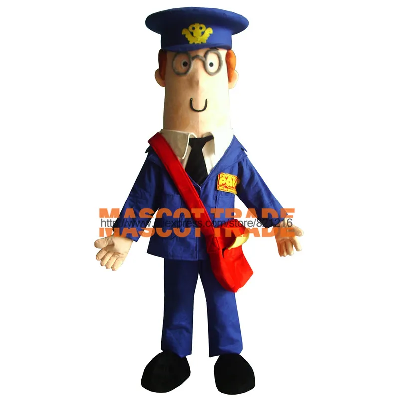Жесткая желтая почтовая служба Pat Mailman электронная почта |