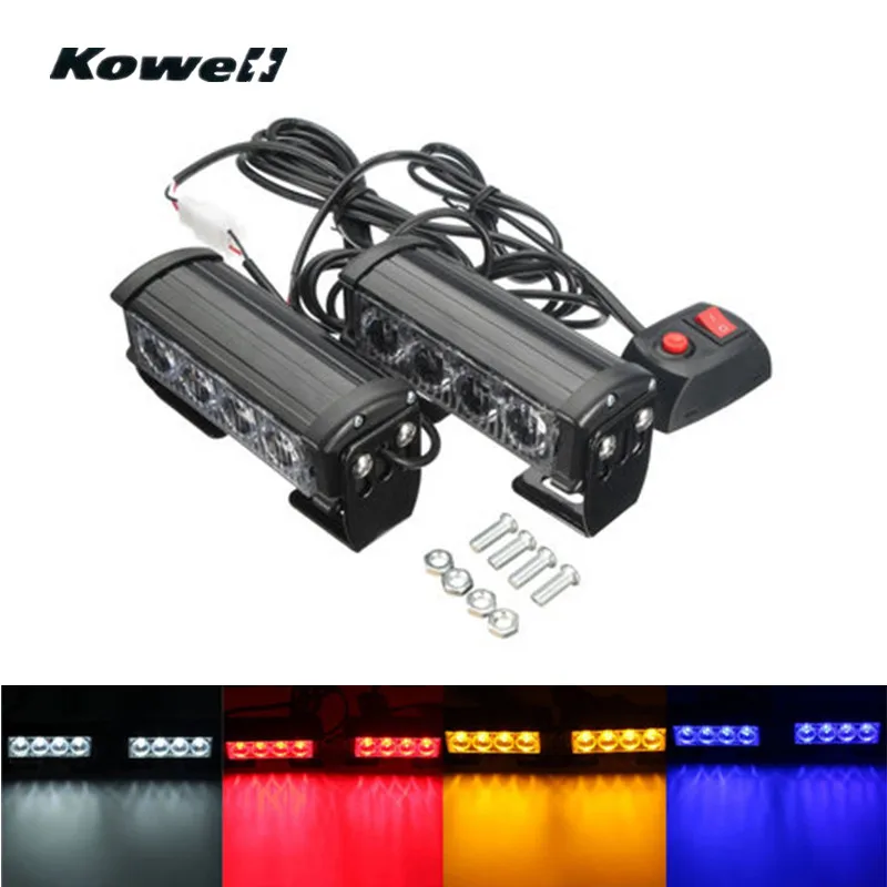 

1Pair 12v Flash Fog Lights LED Bulbs for TRUCKS 4X4 LORRYS TRACTORS FORKLIFT Strobe Lightbar Beacon Grille Bumper Roof Car Lamps