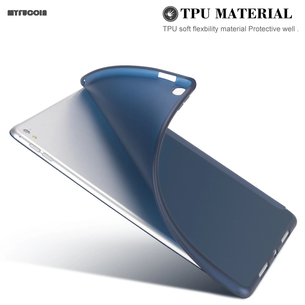 Чехол для ipad Pro 10 5 чехол Smart Cover funda TPU Мягкий flexbility Материал защитный|Чехлы