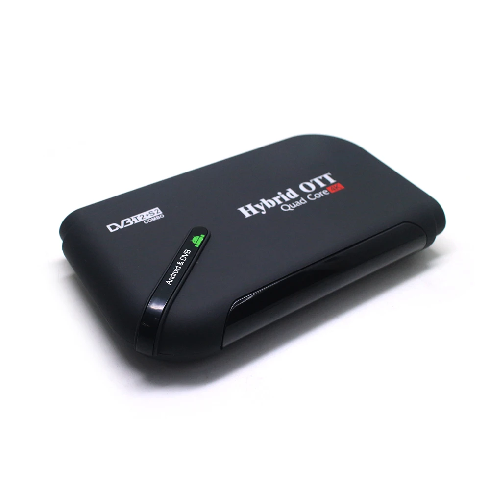  Android 7.1 TV Box DVB T2 S2 Satellite Terrestrial Receive Smart Media Player Amlogic S905D DVB T2+