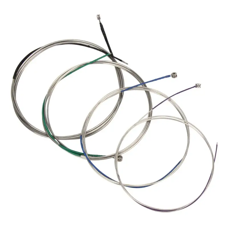 

Full Set Cello String Set German Silver C-G-D-A Replacement for Full Size 4/4 -3/4 Musik Musical Instruments