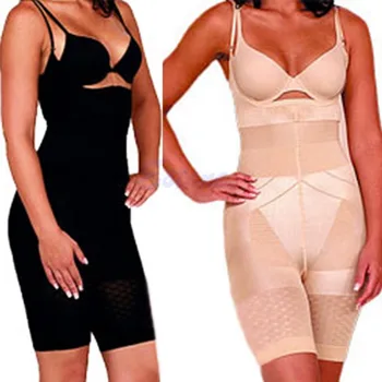 

Sexy Women Slim Full Body Shaper Slimming Burn Fat Shapewear Tummy Bodysuit plus size hot sell
