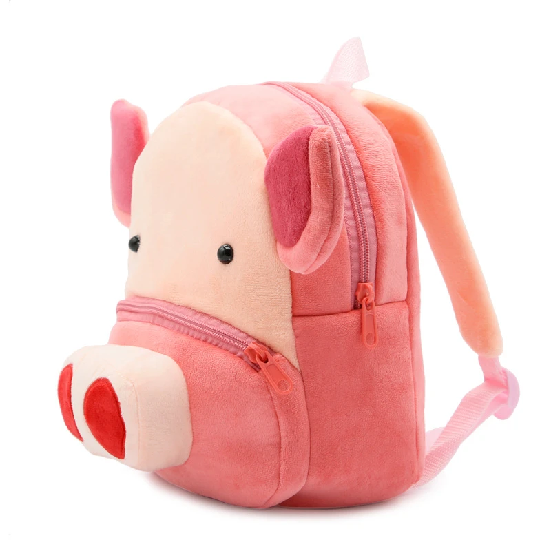 Toddler backpack Kids rucksack Kindergarten Kids Backpack Children/'s backpack Animal bag 3D Pig bag Back to school Unique Pig Kids
