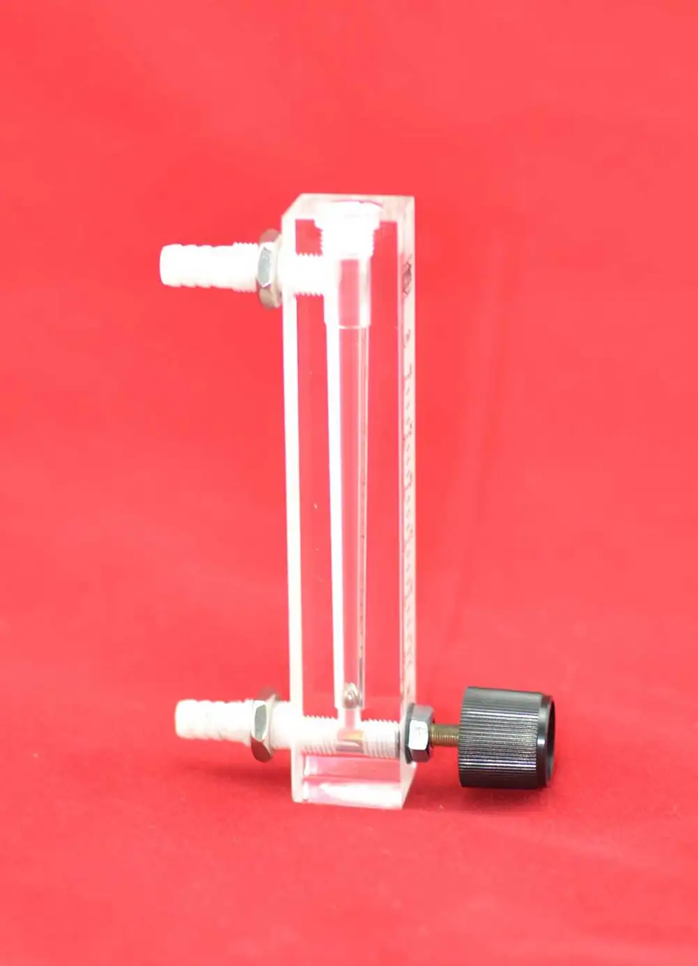 Air Flow Meter LZQ-7 3-30LPM air flow meter (H = 120mm gas flow meter) with control valve for Oxygen conectrator