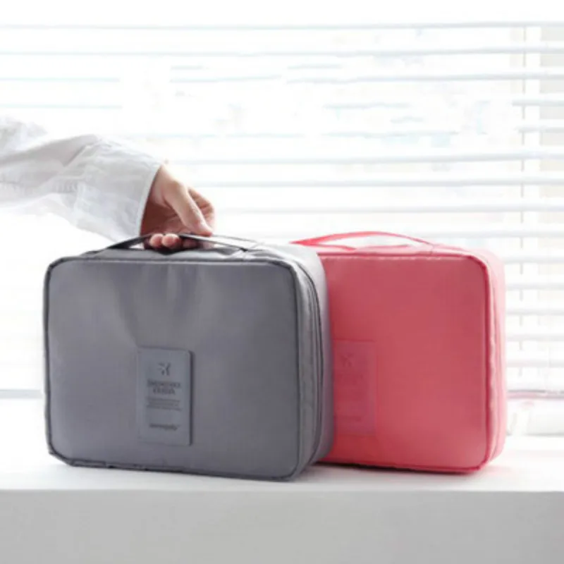 

Multi-function Convenient Travel Cosmetic Makeup Waterproof Toiletry Case Wash Organizer Storage Pouch Bag hot Sales