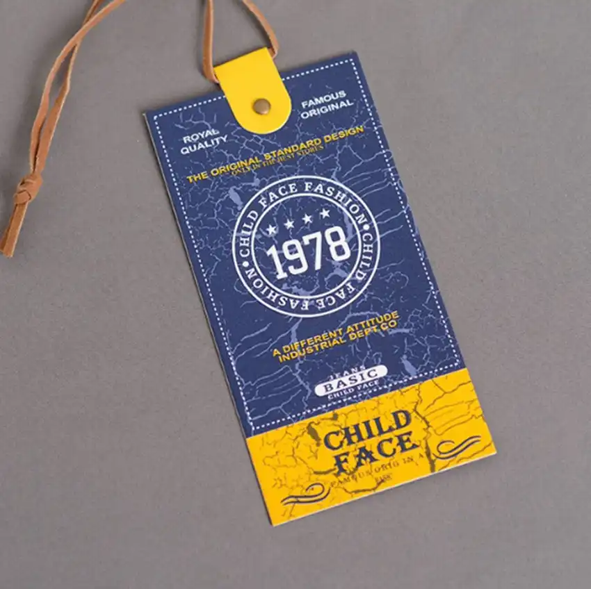 personalised hang tags