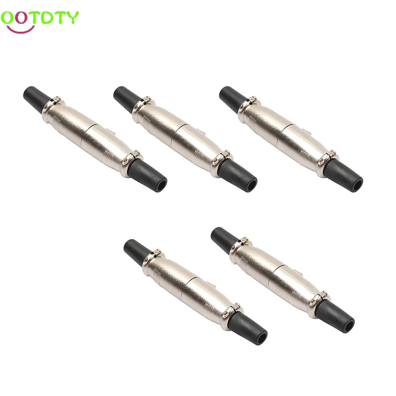 5 Pairs XLR 3 Pin Female Jack Male Plug Audio Microphone MIC Audio Connector 828 Promotion
