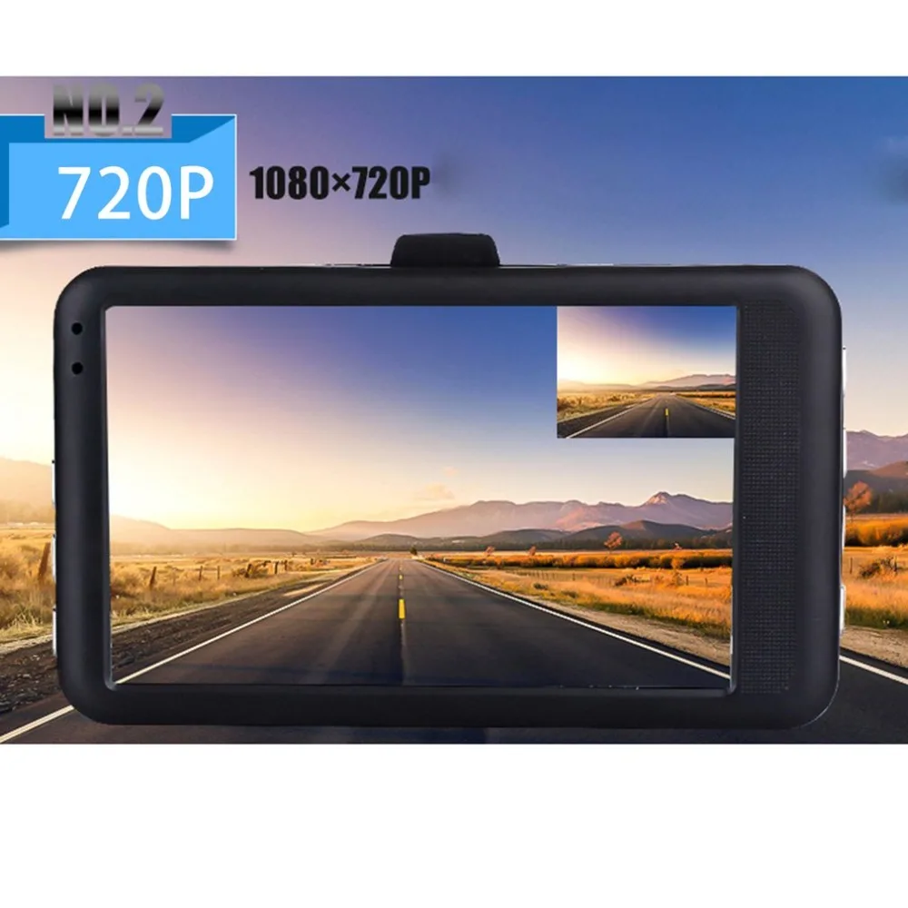 Автомобильный видеорегистратор 3 дюйма HD 1080P автомобильная камера на приборную