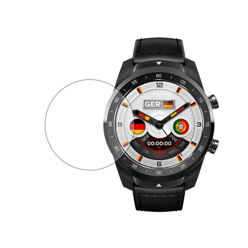 

Tempered Glass Protective Film HD Ultra Clear Guard For Tic Smart Watch Ticwatch Pro 4G / 2020 Display Screen Protector Cover