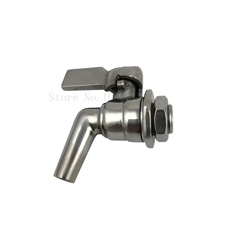 

3/8"Homebrew Drain Valve Working Pressure 200PSI Sanitary Beer Faucet Drink Faucet Beverage Tap