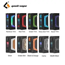 Оригинальный 200 Вт GeekVape Aegis Legend TC коробка мод с новым чипсетом и продвинутыми режимами VW/TC без 18650 батареи коробка мод vs Gen Dual