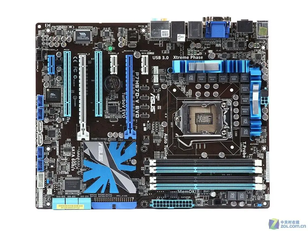 

Asus P7H57D-V EVO Desktop Motherboard H57 Socket LGA 1156 For Core i7 i5 i3 DDR3 16G SATA3 USB3.0 ATX Original Used Mainboard