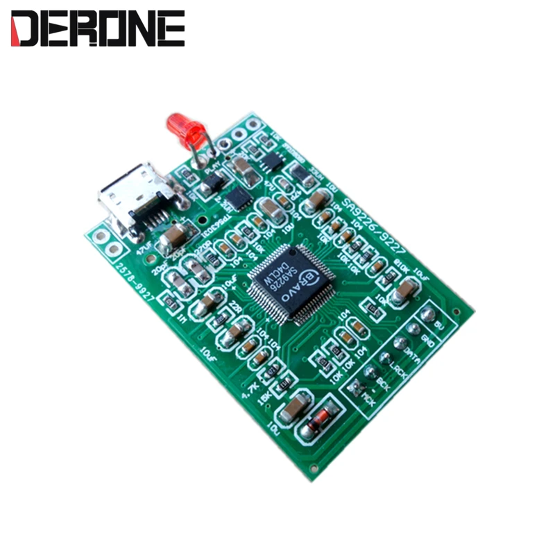 SA9226 Micro USB ies выход поддержка DSD 192 кГц 24kit интерфейс ЦАП Плата Бесплатная