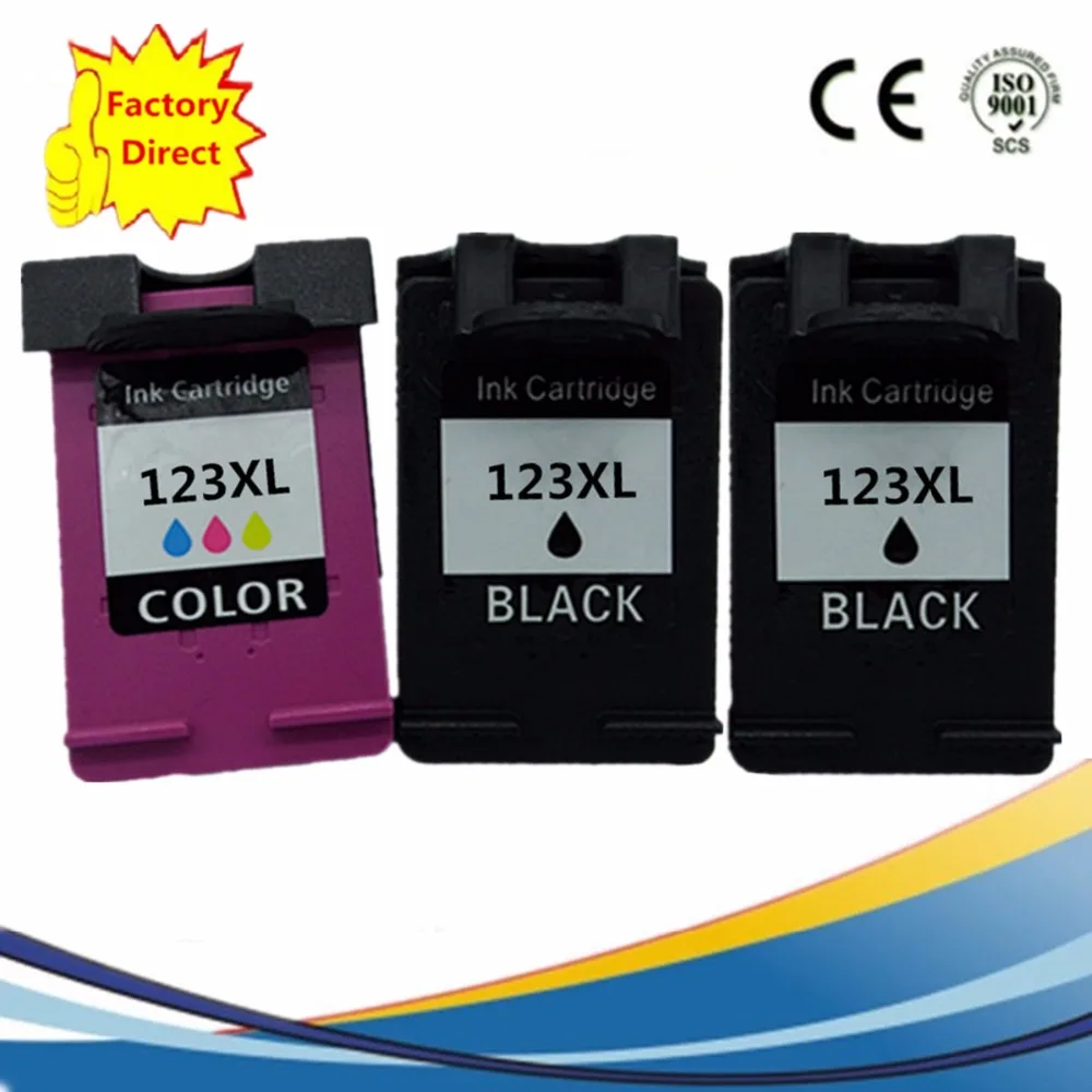 Картриджи для струйных принтеров HP123 XL HP123XL Deskjet 1110 1111 1112 2130 2132 3630 3632|ink cartridge|ink cartridge