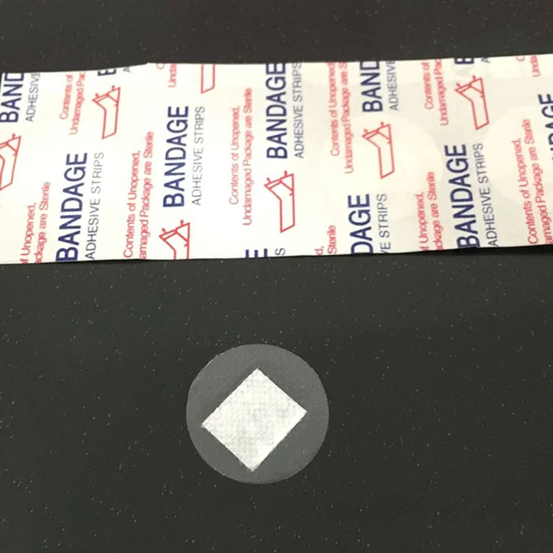 

100PCs Waterproof Breathable Round Band Aid Adhesive Bandages First Aid Kit For Children Kids Diameter About 2.2cm For Camping