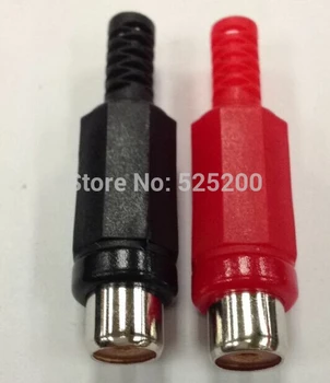 

RCA female plug connector for signal connection