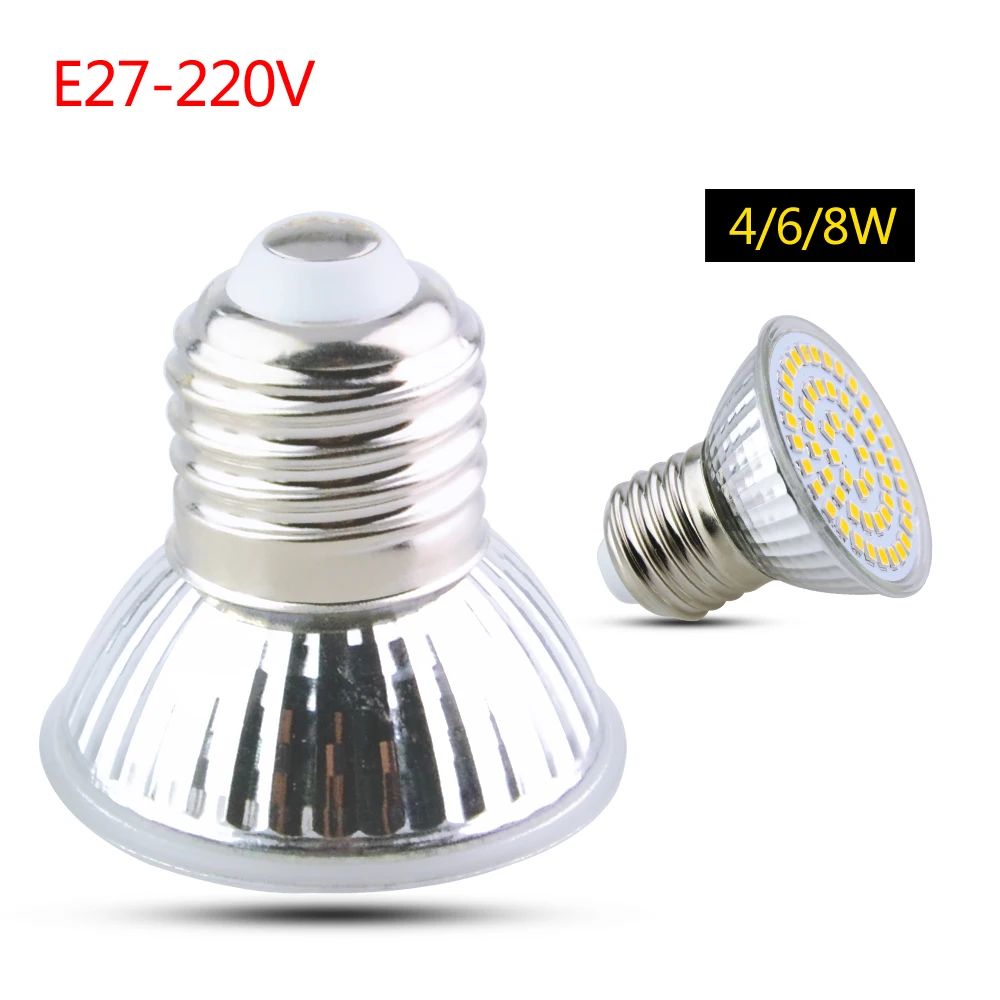 Светодиодная лампа со стеклянным корпусом E27 / GU10/MR16 ночная SMD 2835 ампульная 220 В 230