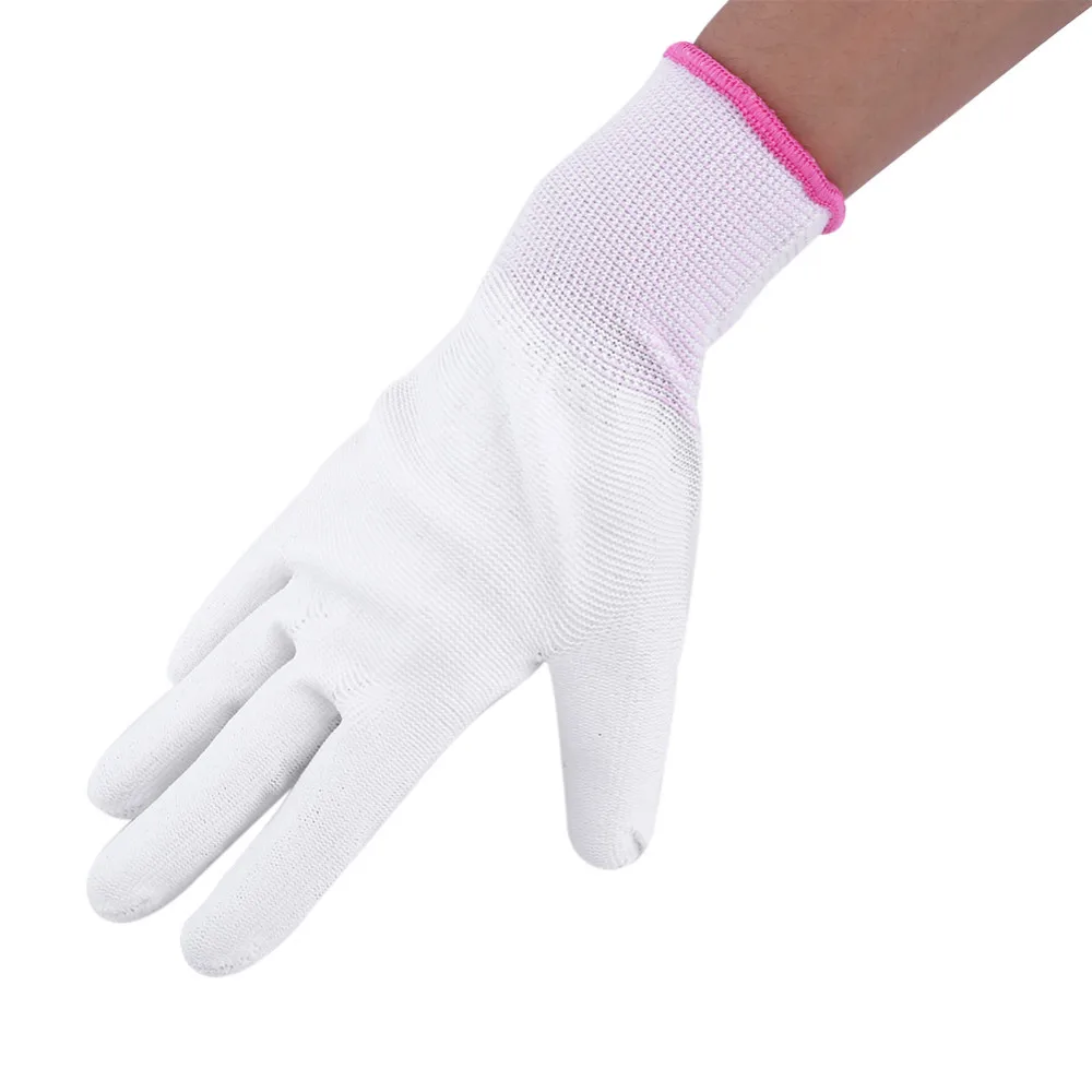 1 пара антистатические перчатки противоскользящие антистатические рабочие перчатки с полиуретановым покрытием защита пальцев часть для ПК компьютер телефон ремонт S-L