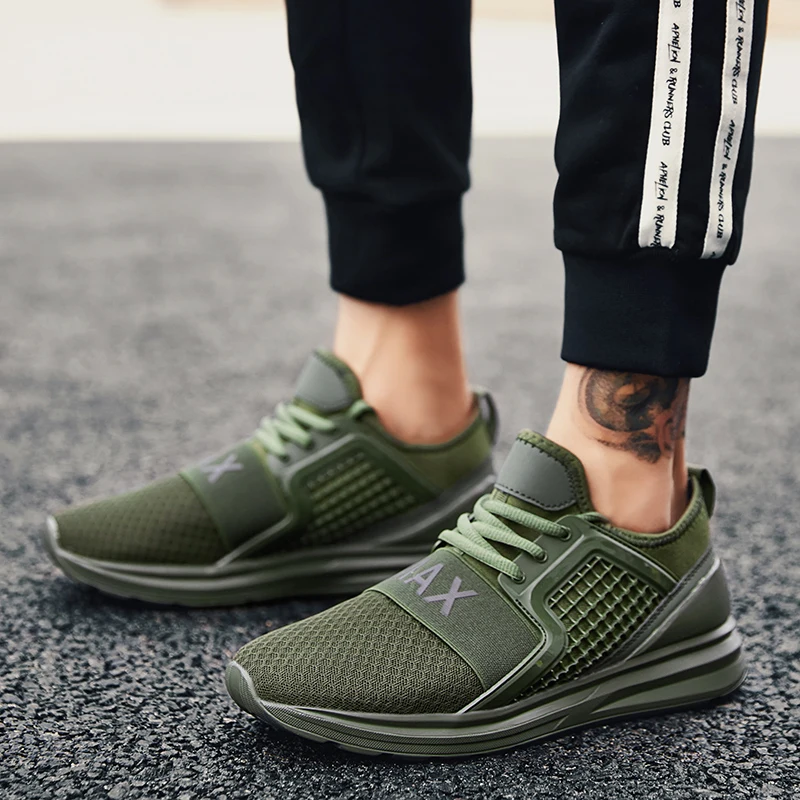 Обувь для мужчин 2019 г. Весенняя дышащая мужская повседневная обувь из сетчатого