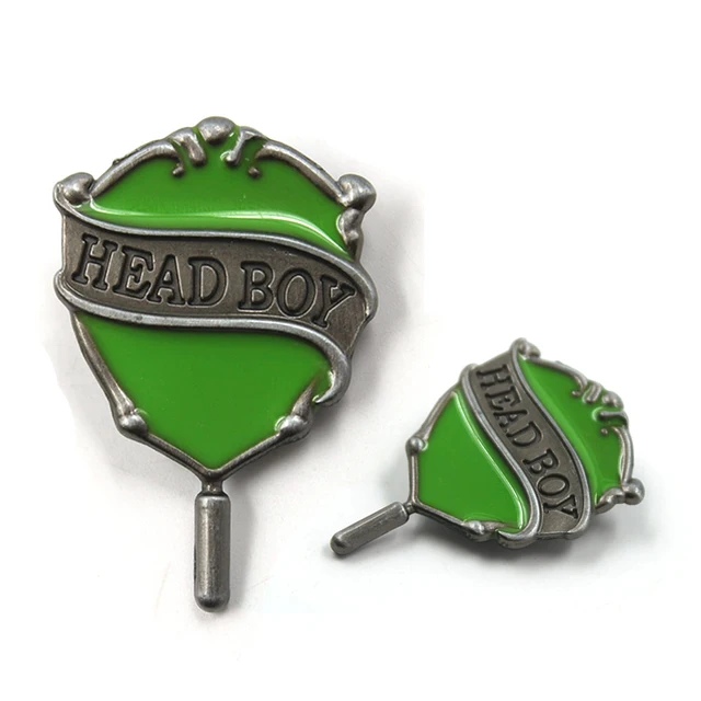 Harri Potter Deathly Hallows Hogwarts Head Boy Head Girl Metal Badge ...