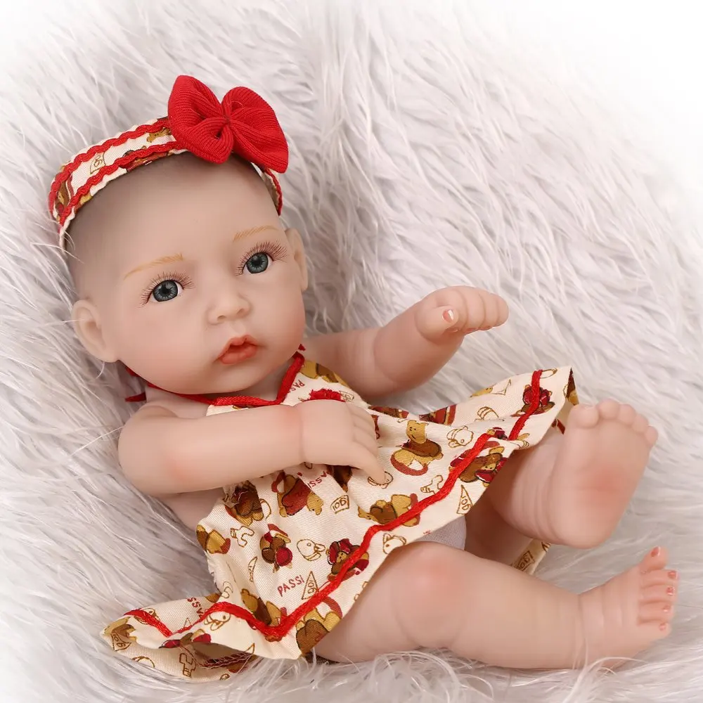 mini reborn silicone