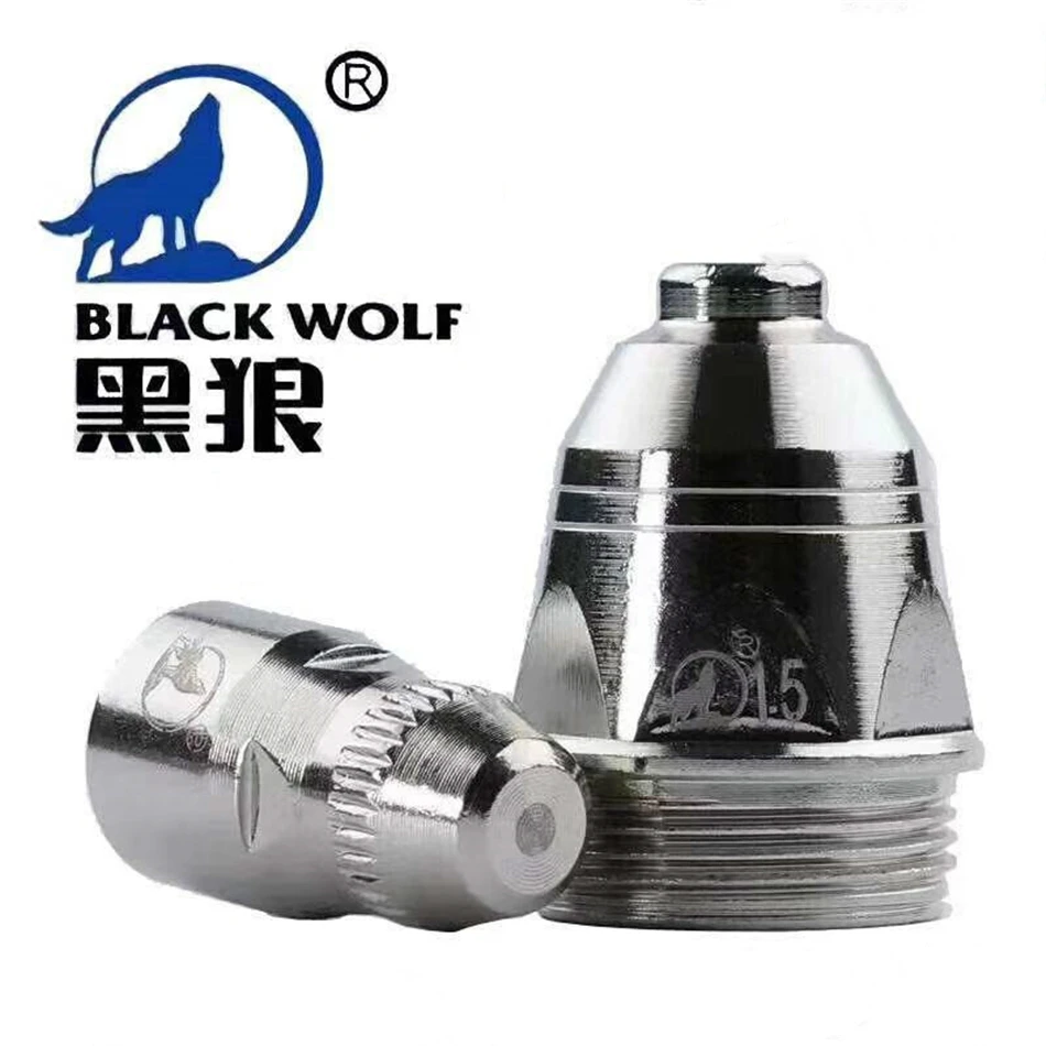 High Quality P80 Inverte Plasma Cutter Cutting Gun Plasma Consumable Black Wolf Accessories Nozzle tips Electrode CNC 100PK High Quality P80 Inverte Plasma Cutter Cutting Gun Plasma Consumable Black Wolf Accessories Nozzle tips Electrode CNC 100PK