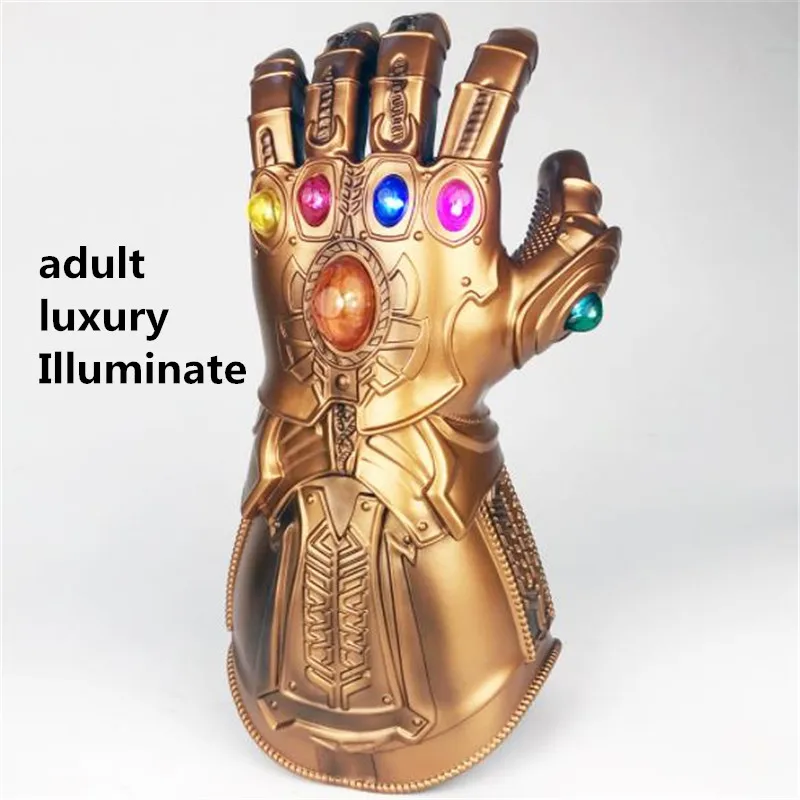 Детская маска Таноса с подсветкой бесконечность Мстители: Endgame для взрослых