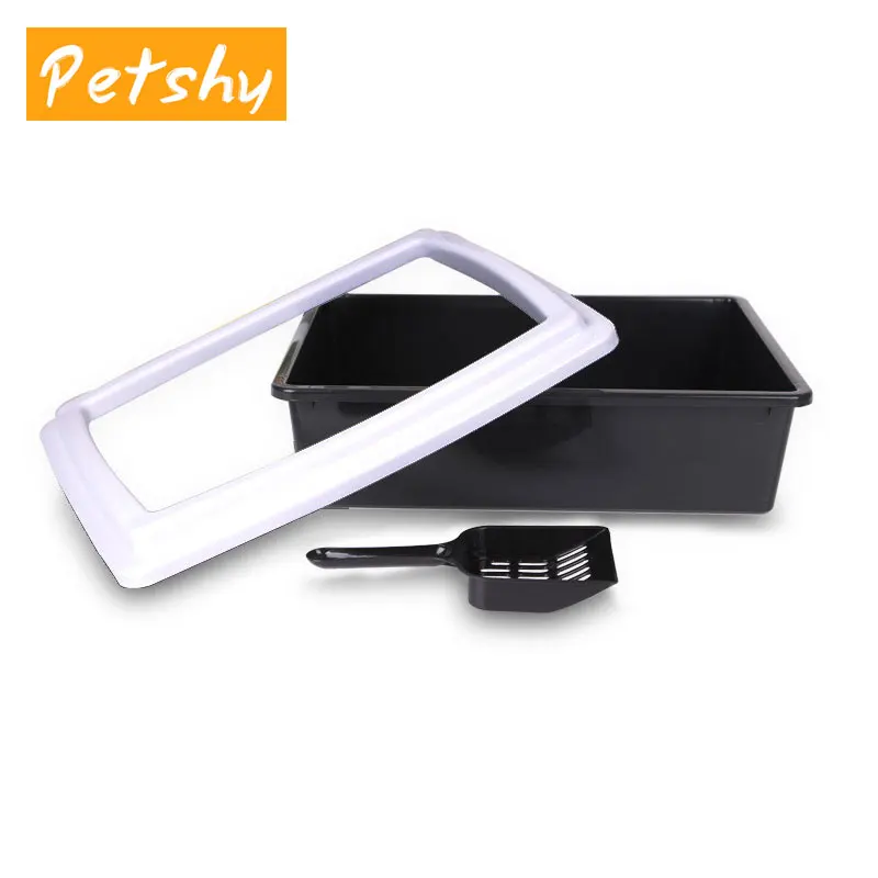 Petshy Cat Bedpans Semi Closed Anti-splash Cat Toilet Cat Litter Box Plastic Bedpan Case Pet Supplies Easy To Use Petshy Cat Bedpans Semi Closed Anti-splash Cat Toilet Cat Litter Box Plastic Bedpan Case Pet Supplies Easy To Use